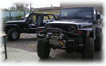 Jeep Drivetrain Upgrades:  Dana 35, Dana 44, Disc Brakes, Transfer Case, Lower Gearing